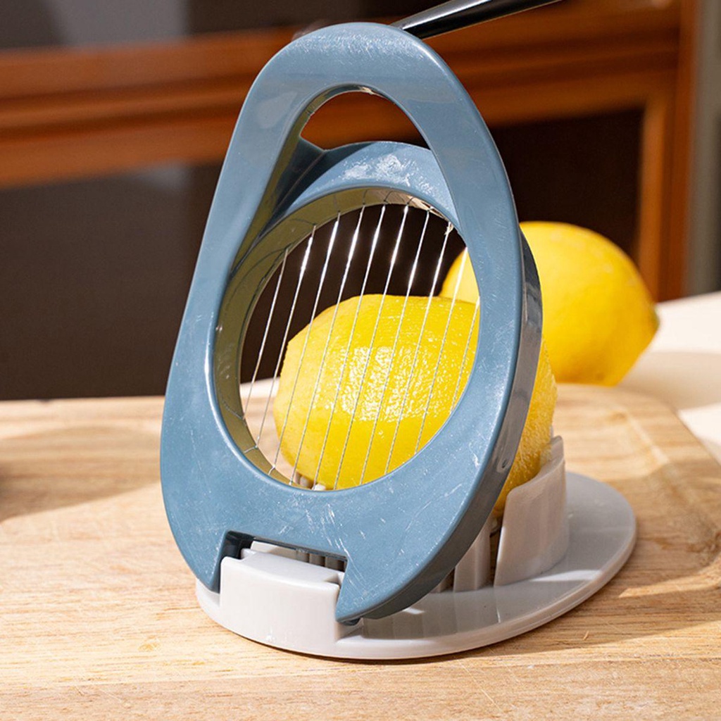 [Elegan] Egg Slicer Garnish Daging Masak Dapur Multifungsi Baking Splitter