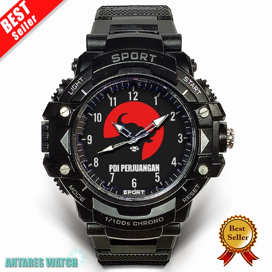 (Exclusive) Jam Tangan PDI PERJUANGAN - 02 (Nice)
