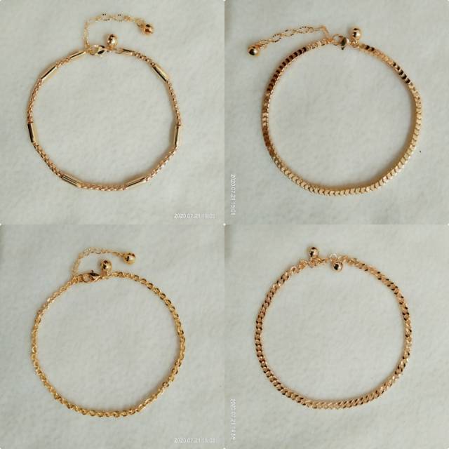 Gelang kaki dewasa cantik