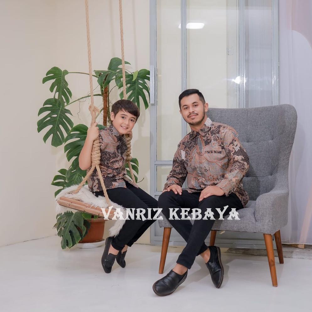 Kemeja Batik Dewasa Couple Anak / Batik Pria Couple Anak / Batik Anak Couple Ayah