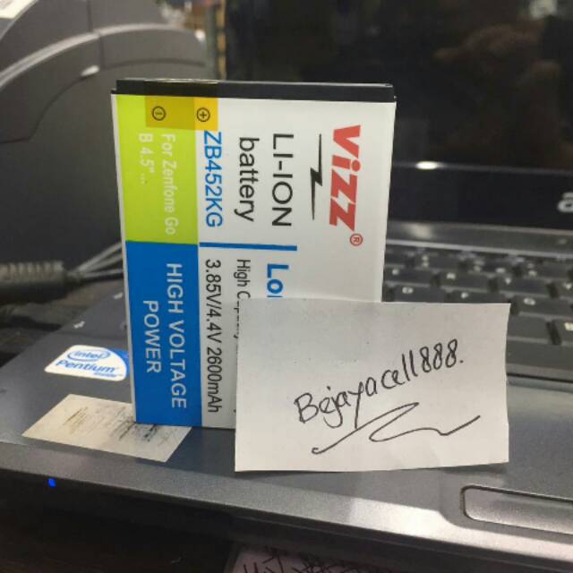 Baterai vizz ASUS ZENFONE GO 4.5 ZB452KG X014D B11P1428 batre battery double power ic original