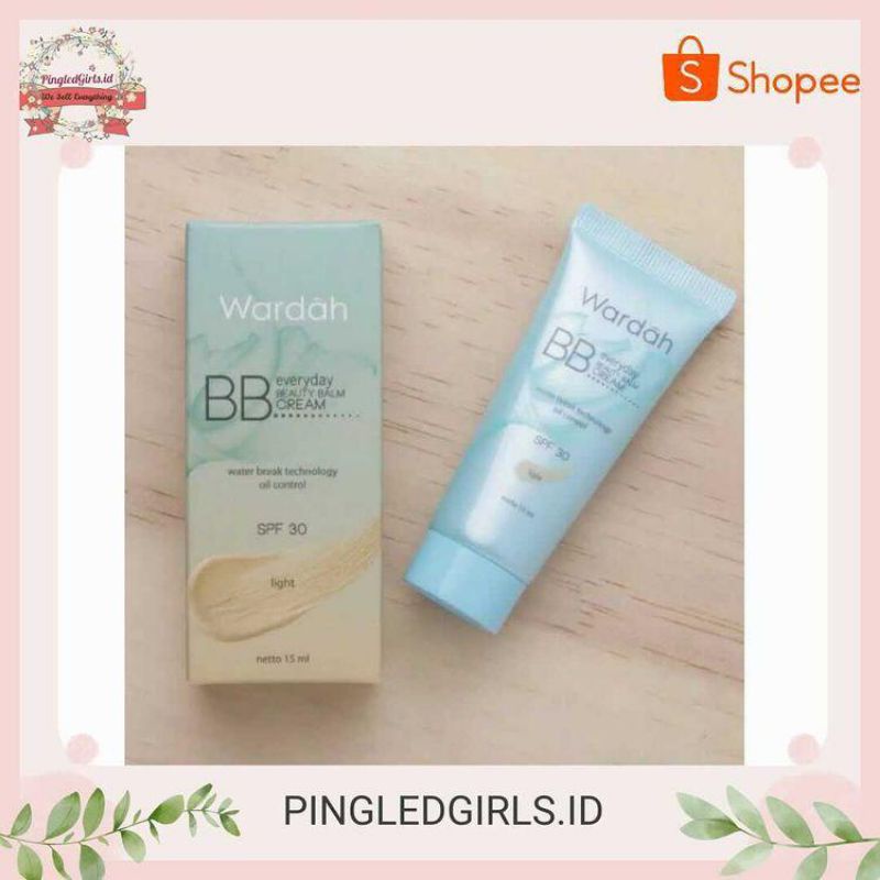 WARDAH EVERYDAY BEAUTY BALM BB CREAM 15ML &amp; 30ML