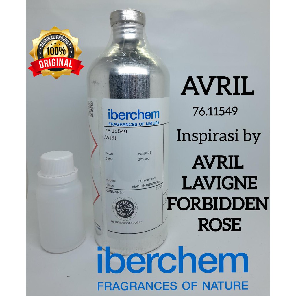 AVRIL BIBIT PARFUM MURNI 100 ML BY IBERCHEM INSPIRED AVRIL LAVIGNE