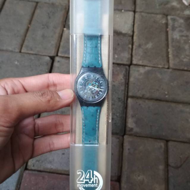 Swatch Olimpiade 24hr original bukan POP, standar gen