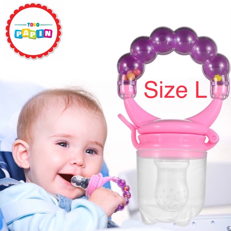 Empeng dot buah anak bayi kerincingan Dot bayi Empeng bayi pacifier