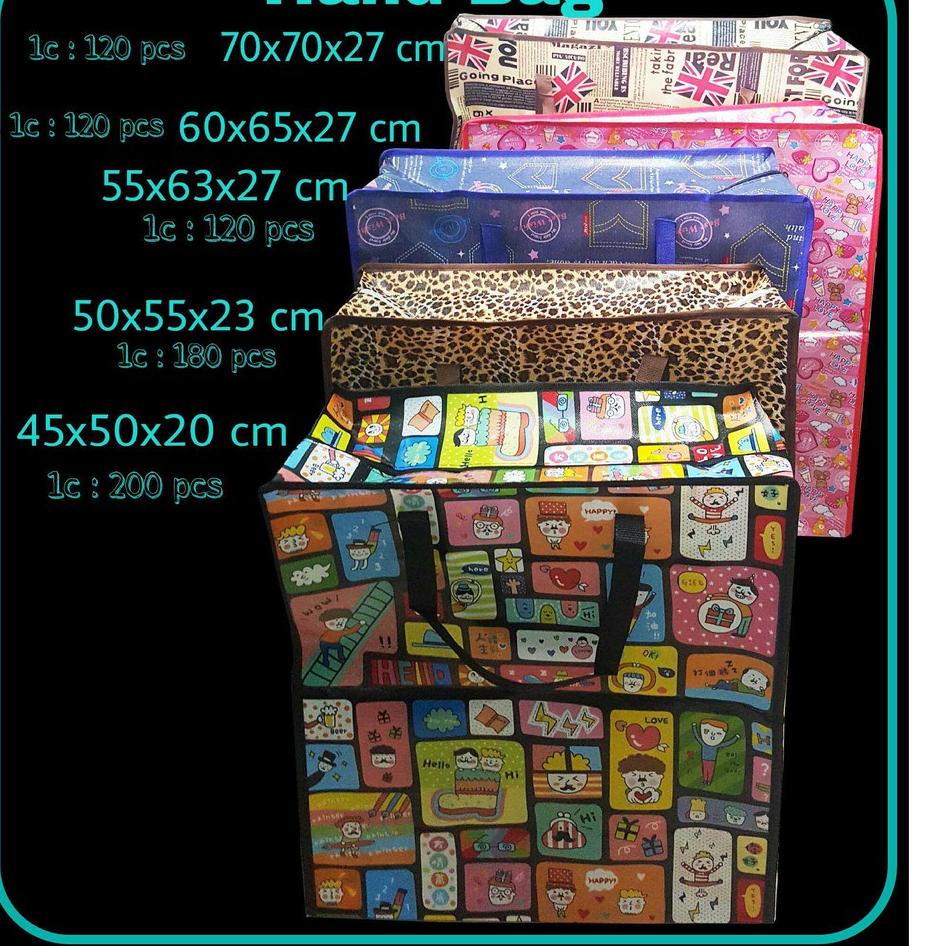 

Pusat Hemat SOS Hand Bag Karung 45x20x50/Goodie Bag/Tas Serbaguna/Tas Tenteng