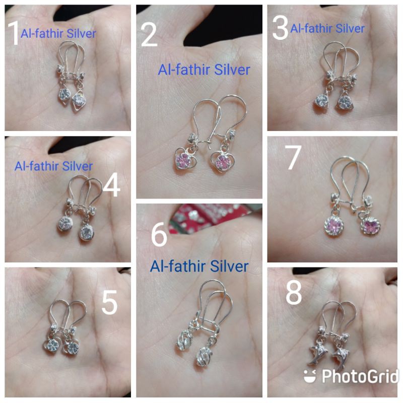 Anting perak asli handmade perak99