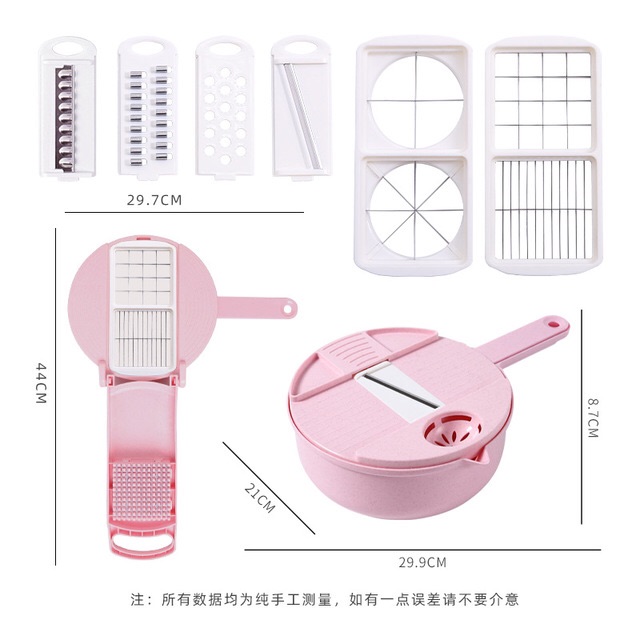 Nicer Dicer Pemotong dan Parutan Serbaguna 16 in 1