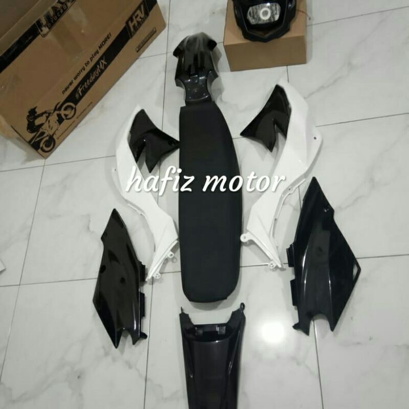 Reflektor polisport Cover body set dtracker new jok klx 150 dtracker New Spakbor depan dtracker
