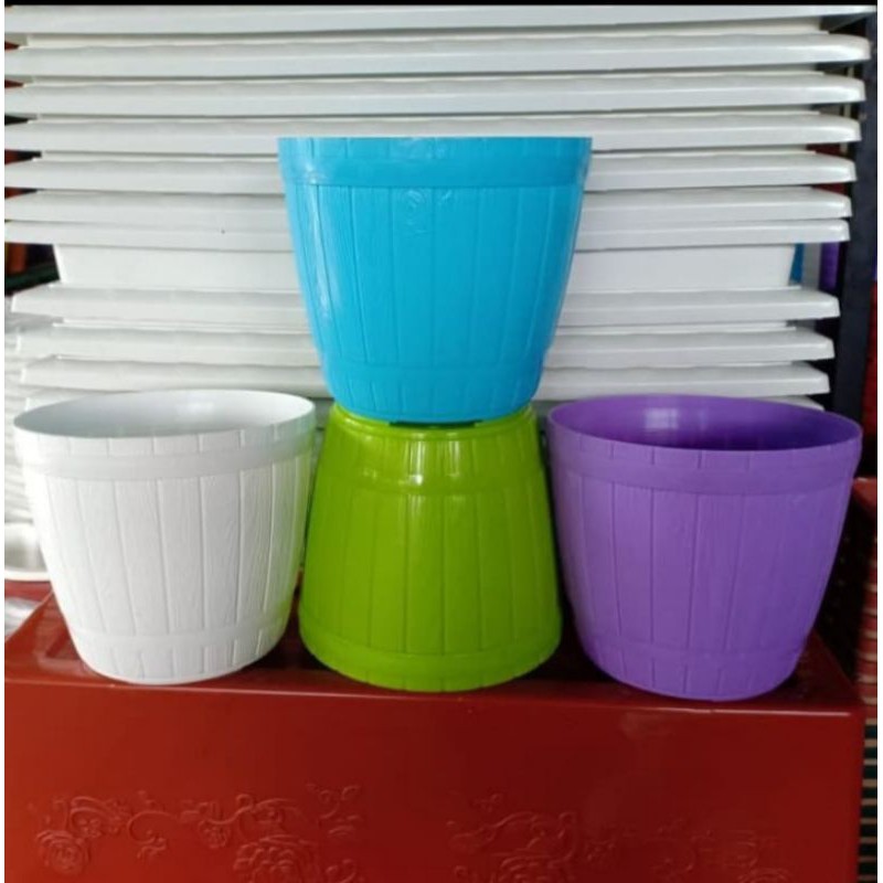 POT BUNGA BERMACAM MACAM WARNA