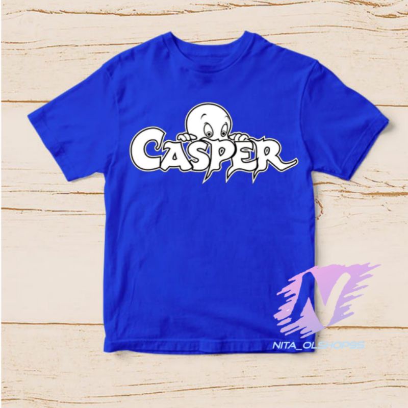 kaos anak kartun casper