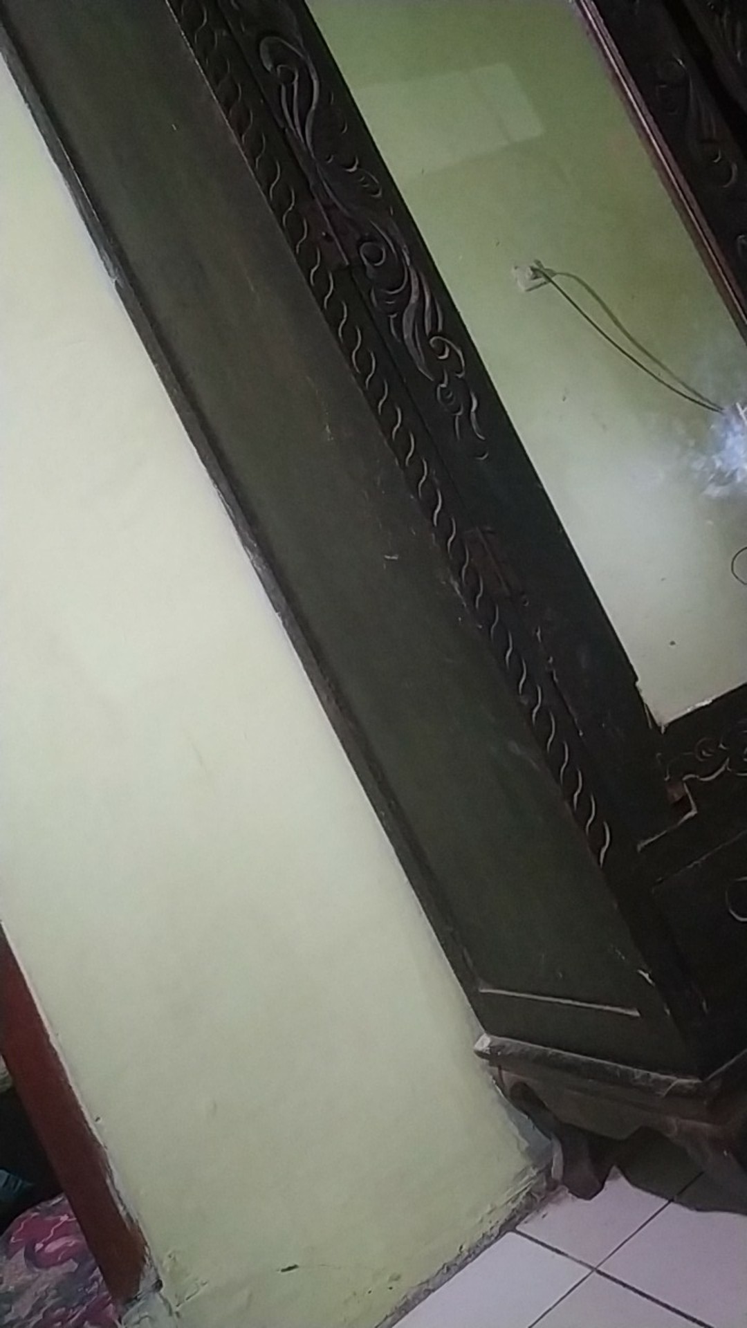 Ms Gamis Batik Modern Sriwedari Maxi Bumil/busui Katun Sogan All Size Jumbo