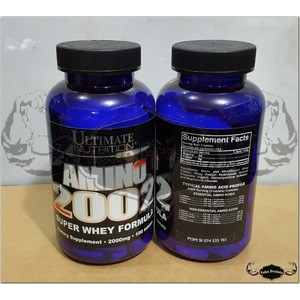 Eceran Amino 2002 Ultimate Nutrition Kapsul Tablet BCAA Acid Ecer