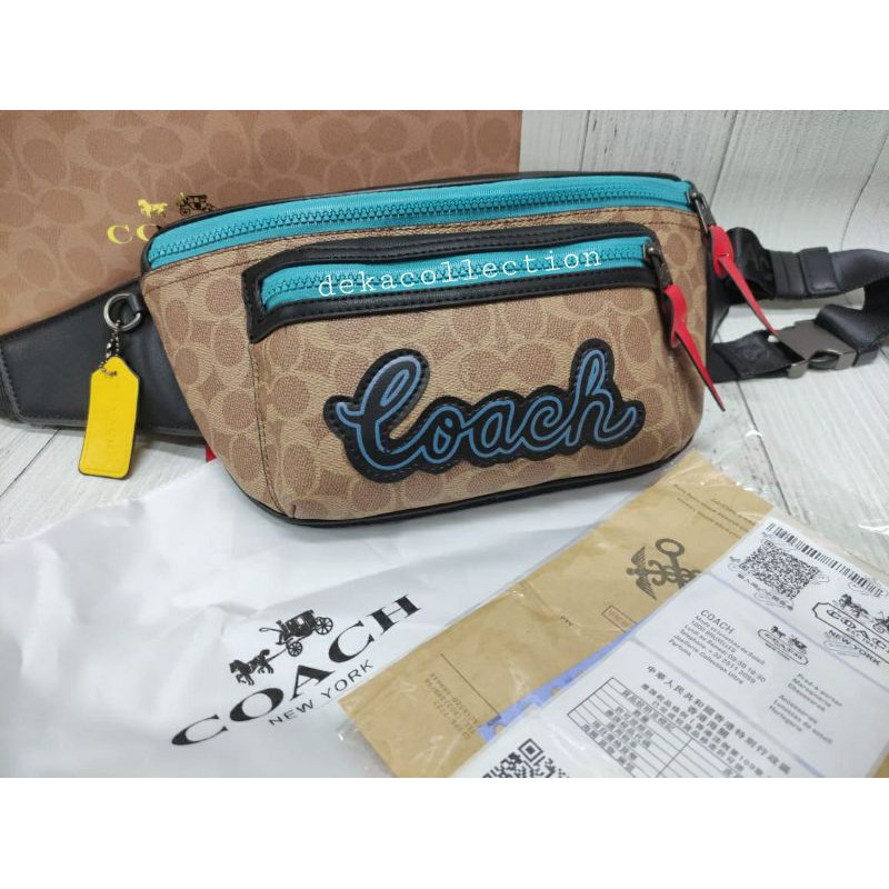 BUMBAG COACH WAIST BAG PRIA WANITA COACH TAS SELEMPANG COACH IMPORT