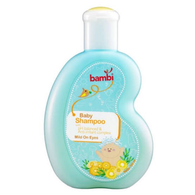 Bambi Baby Shampoo 100ml Chamomile &amp; Anti Irritant Complex Bottle 100ML