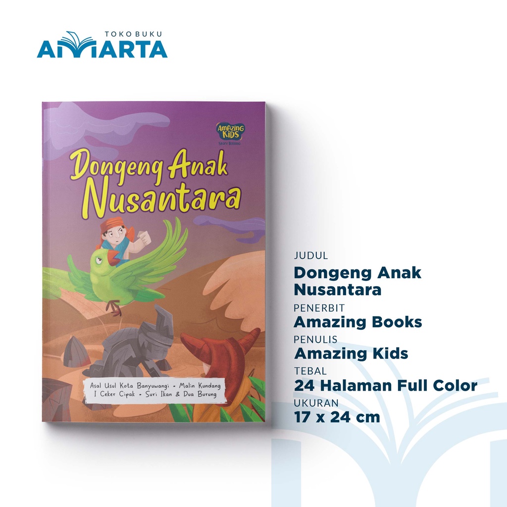Buku Cerita Dongeng Anak Nusantara