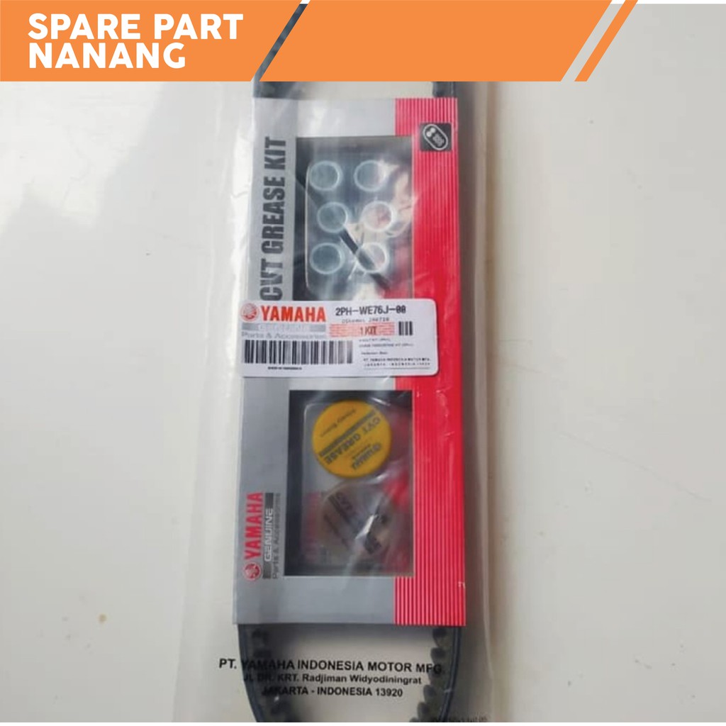 V BELT PLUS LOLLER SET YAMAHA MIO M3 ORI YGP