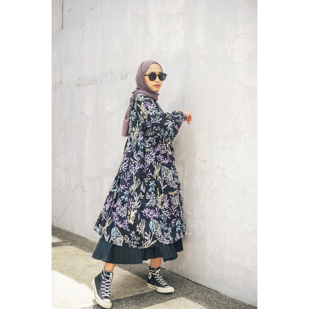 Azalea Tunic | tunik rayon wanita busui tunic rayon