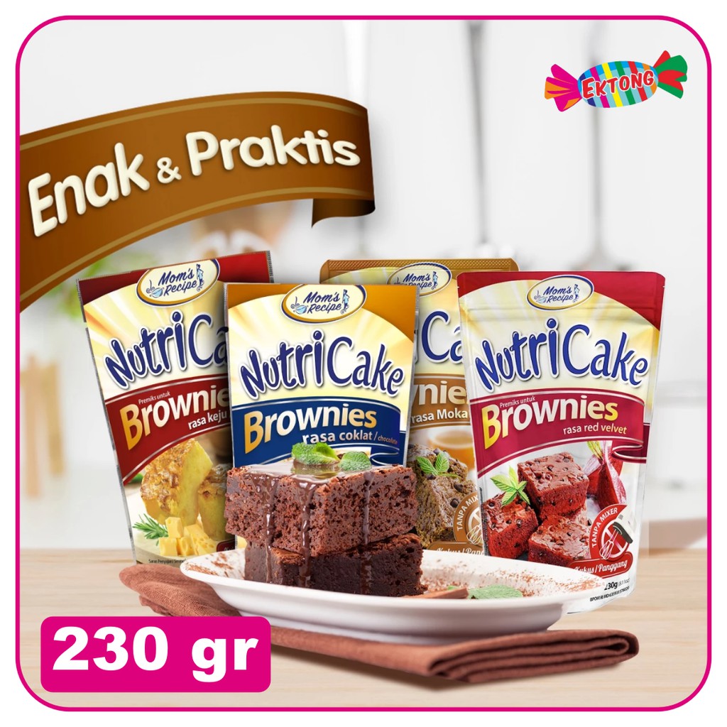 

NUTRICAKE BROWNIES 230 GR