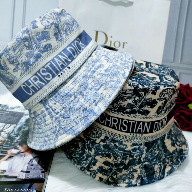 Topi Bucket Hat Kekinian Tiger C D Series Bahan Premium Like Mirror