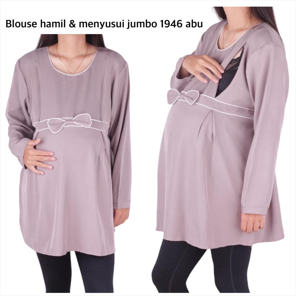 Blouse Hamil Menyusui Jumbo 1946