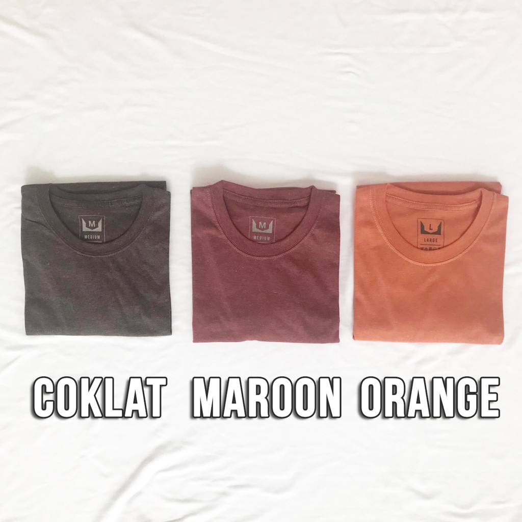 [PROMO]KAOS POLOS 2TONE MISTY LENGAN PENDEK COTTON COMBED 30S-2