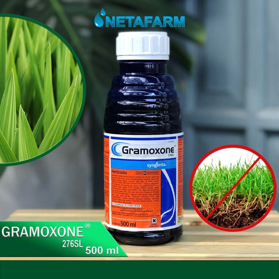 Herbisida GRAMOXONE 276SL Pembasmi Rumput Liar Gulma Ilalang - 500ml