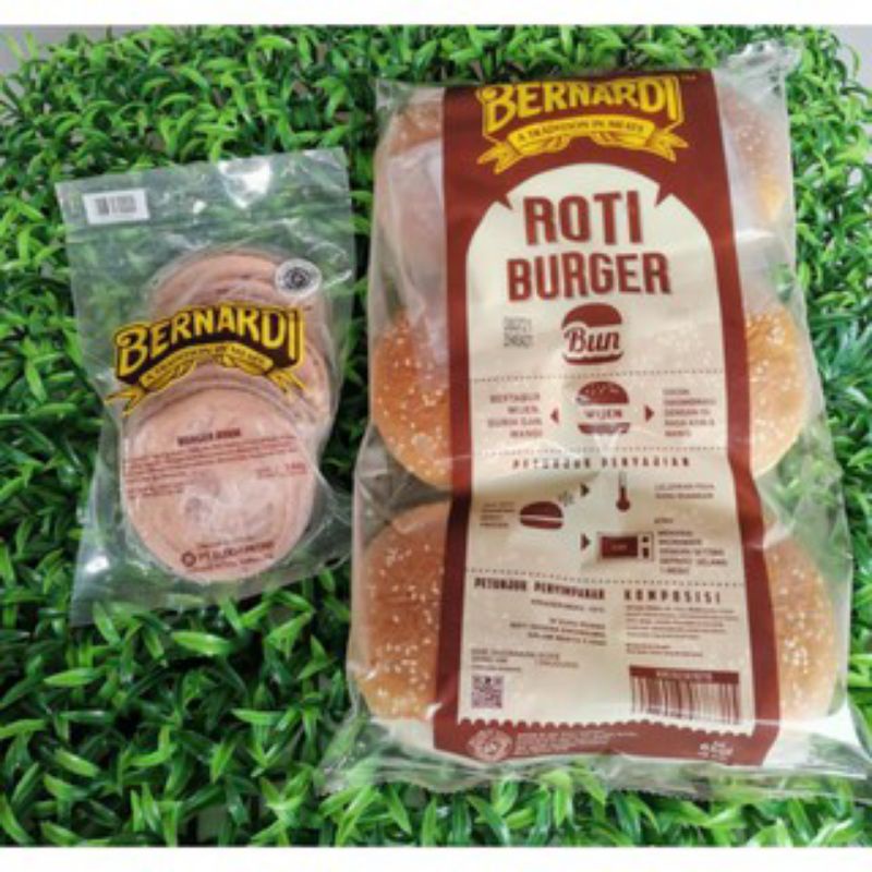 

Paket Burger Ayam NV (Non Vacuum) Bernardi Besar - Roti isi 6 Burger isi 10