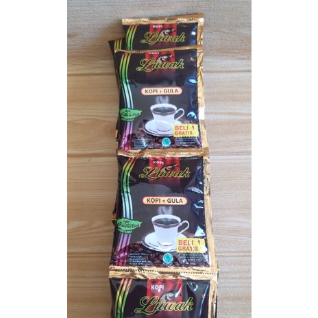 ✔MURAH Luwak Kopi + Gula BELI 1 GRATIS 1 ( 20 SACHET )