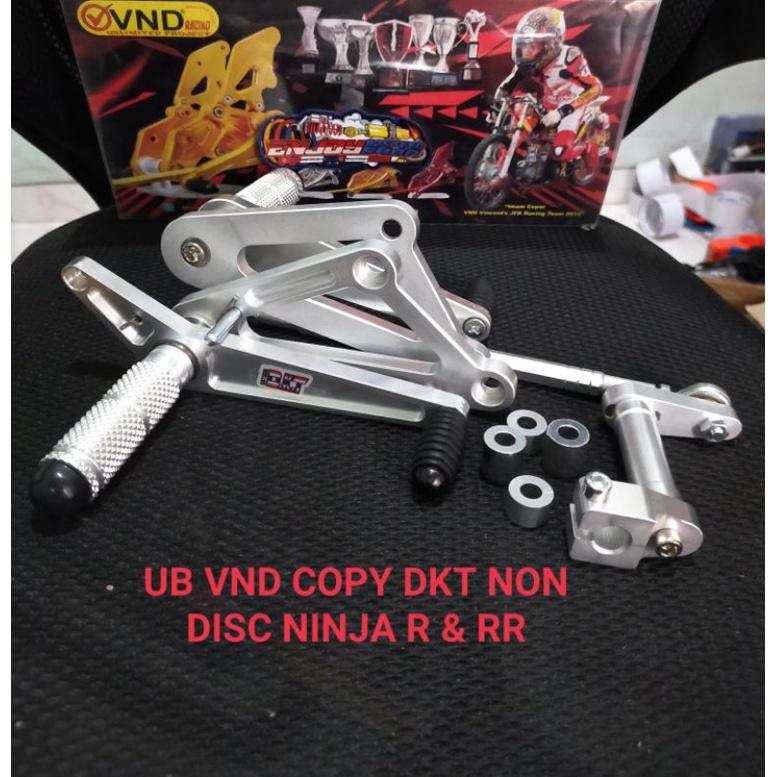 Fotstep Underbone Drag VND model Copy Dkt Non Disc / Non Cakram belakang Ninja 150 R RR
