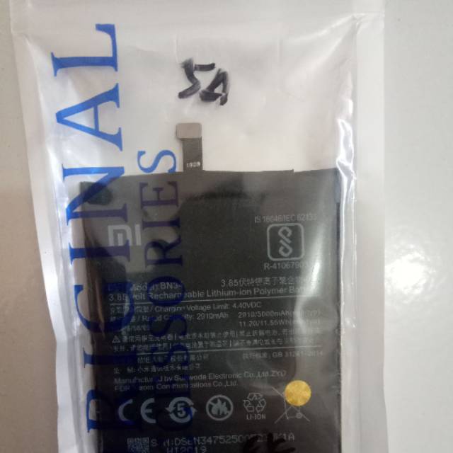 BATERAI REDMI 5A ORIGINAL 100% BEST HIGH QUALITY