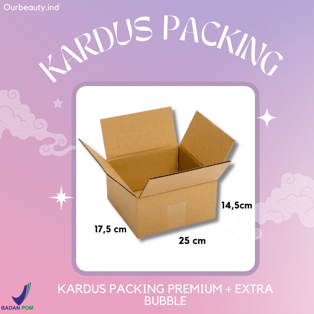 

KARDUS PACKING PREMIUM + EXTRA BUBBLE (Extra Aman)