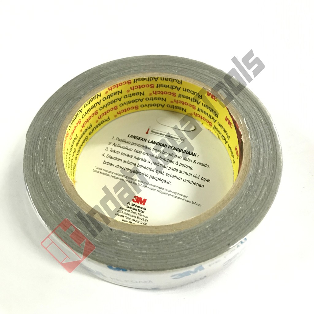 3M PE FOAM TAPE 24 mm x 4 m - Double Tape Busa Solasi Lakban