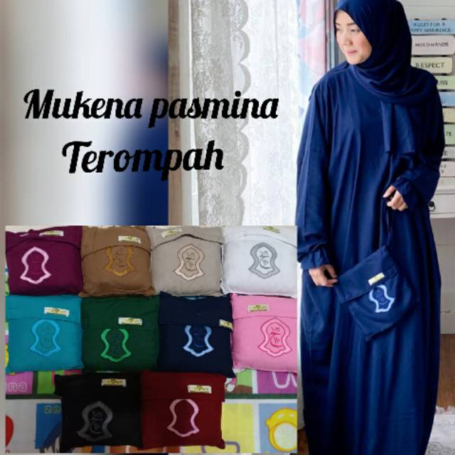 Mukena terompah pasmina