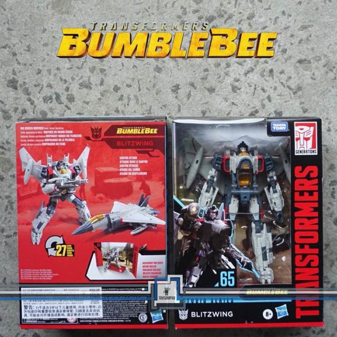 Murah Transformers Studio Series Blitzwing #65 Voyager Class Bumblebee Movie Promo