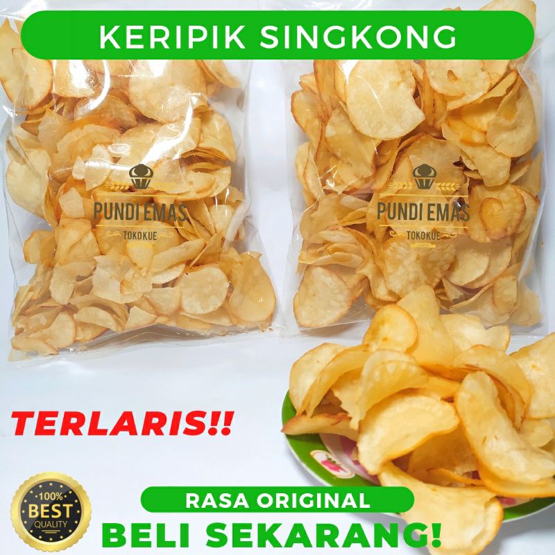 Keripik Singkong Asin 250gr