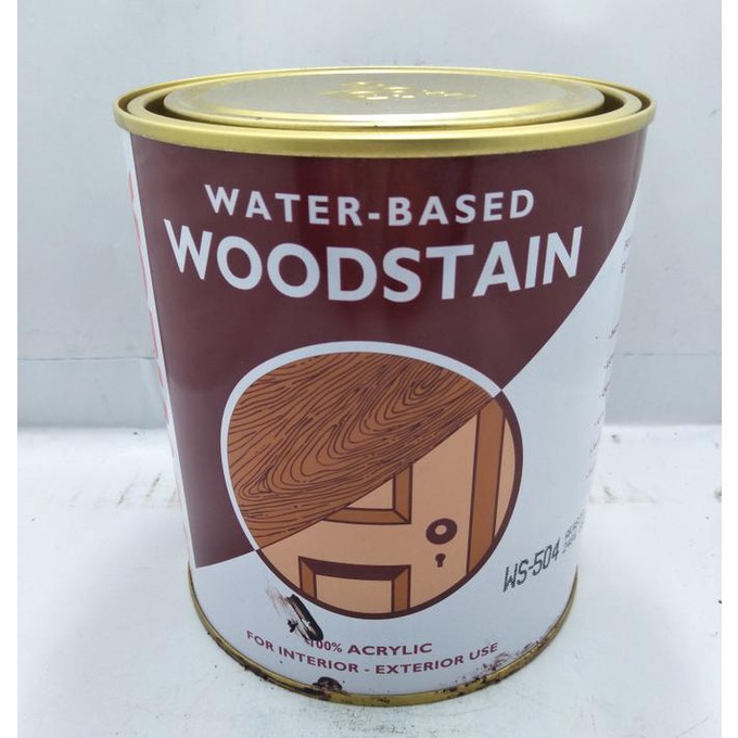 Mowilex Water-Based Woodstain Ws-504 Akasia