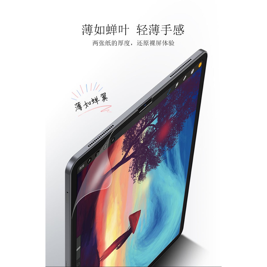 Pelindung Layar Apple ipad pro 12.9 inch (2020) versi paperlike Matte premium 2 (bahan dari Jepang)