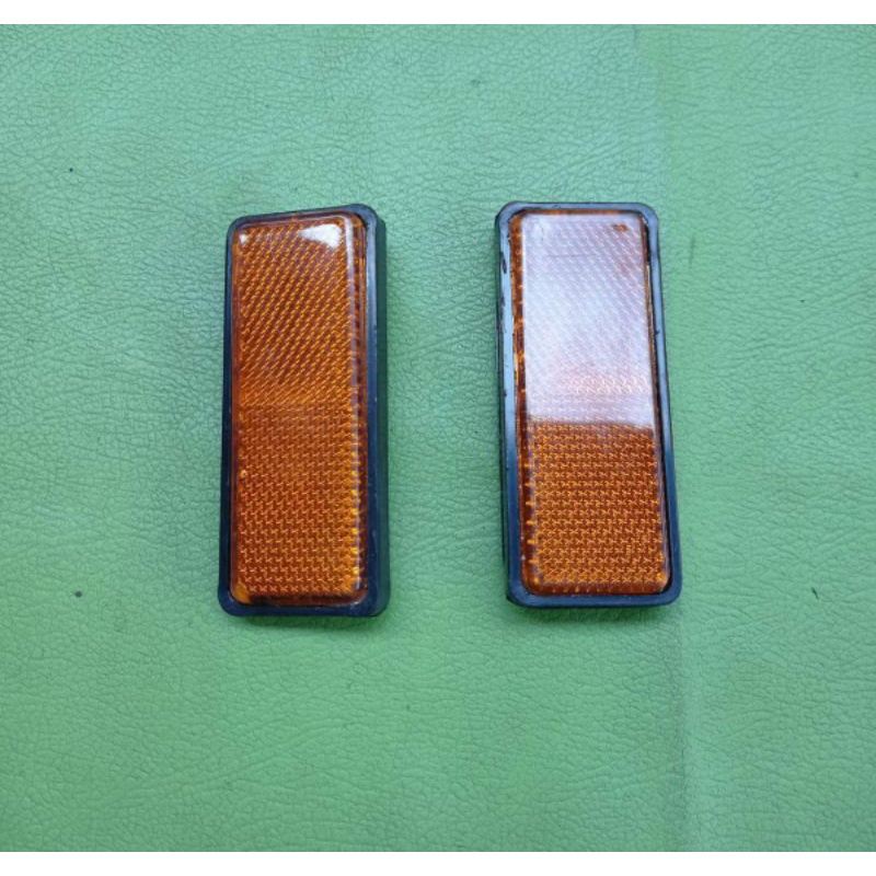 mata kucing spakbor depan Suzuki rc80 rc100 bravo crystal