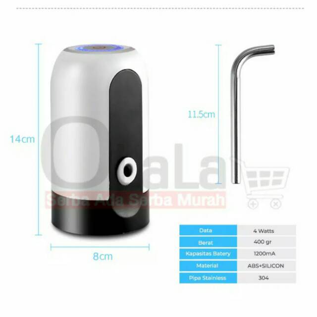 Pompa galon electrik dispenser galon usb TERJAMIN