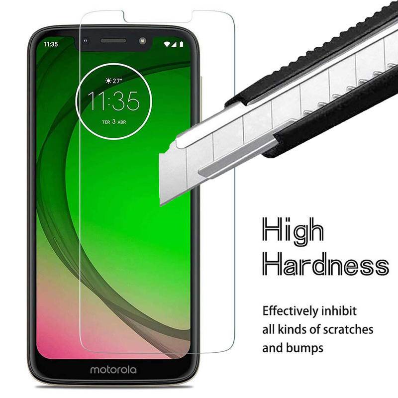 Pelindung Layar Tempered Glass Untuk Motorola Moto E 5 6 6i 7 7i Power 4G Play Plus DGE X30 5G E 20 30 40 4G 6S 2020