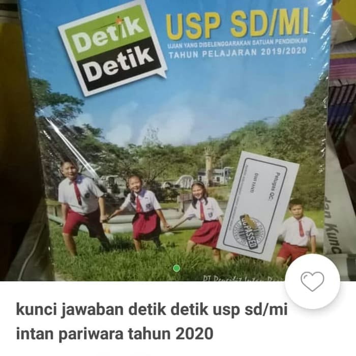 Kunci Jawaban Detik Detik Usp Sd Mi Intan Pariwara Tahun 2020 Whn682 Shopee Indonesia