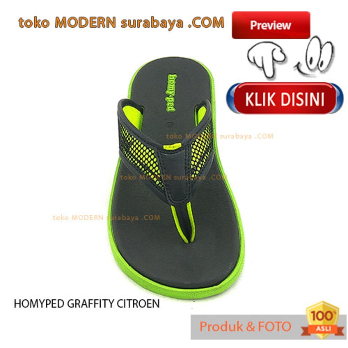 HOMYPED GRAFFITY 01 CITROEN sandal japit pria casual