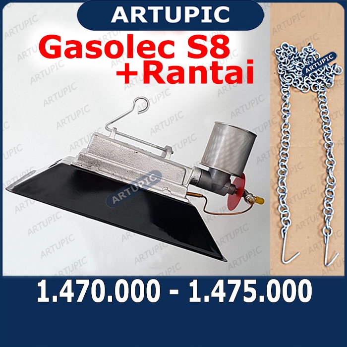 Jual Gasolec S8 Infrared Brooder Heater Pemanas Kandang Ayam Unggas ...