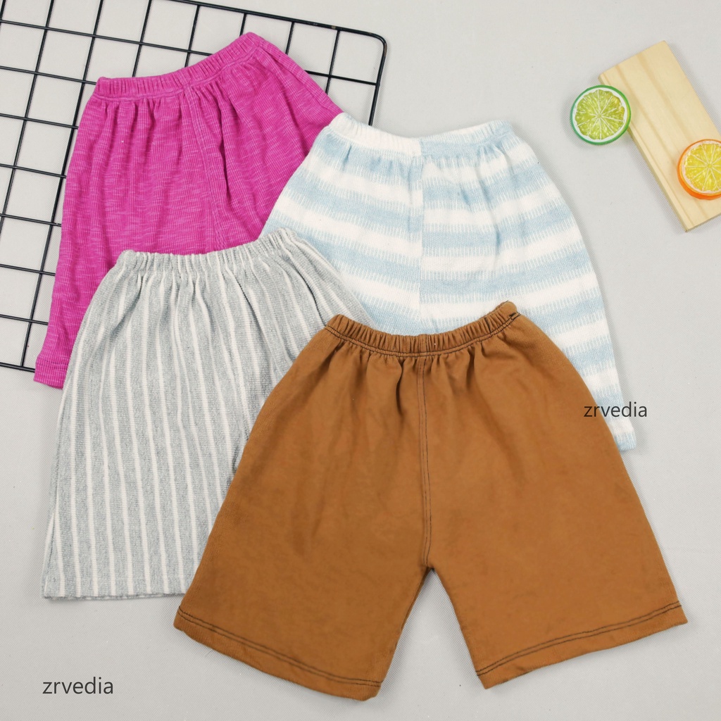 (IMPORT) Celana Short Knit uk 4-10 Tahun / Polos Pendek Pants Dalaman Cotton Good Quality Anak Perempuan Ketat Kiosbalitaaprillia