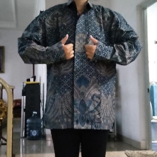 Gurdo Pari Kemeja Batik Pria Lengan Panjang Batik Pria Lengan Panjang Kemeja Batik Pria By Gba