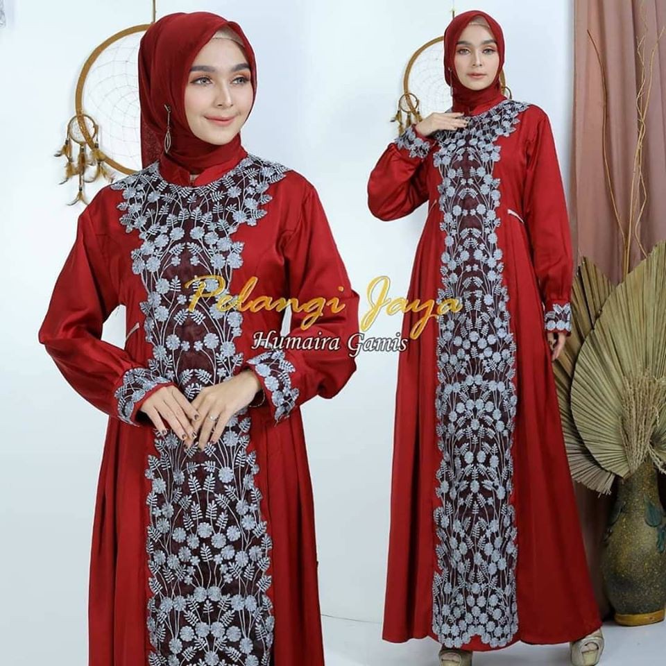 gamis pesta roberto cavali