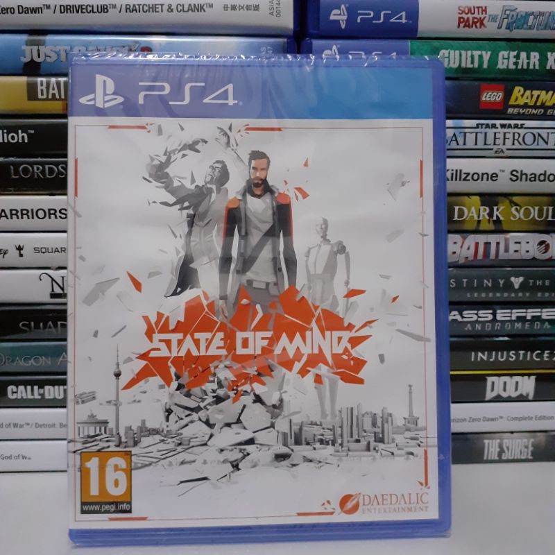 Kaset BD Game PS4 Baru Ori State of Mind Reg 2