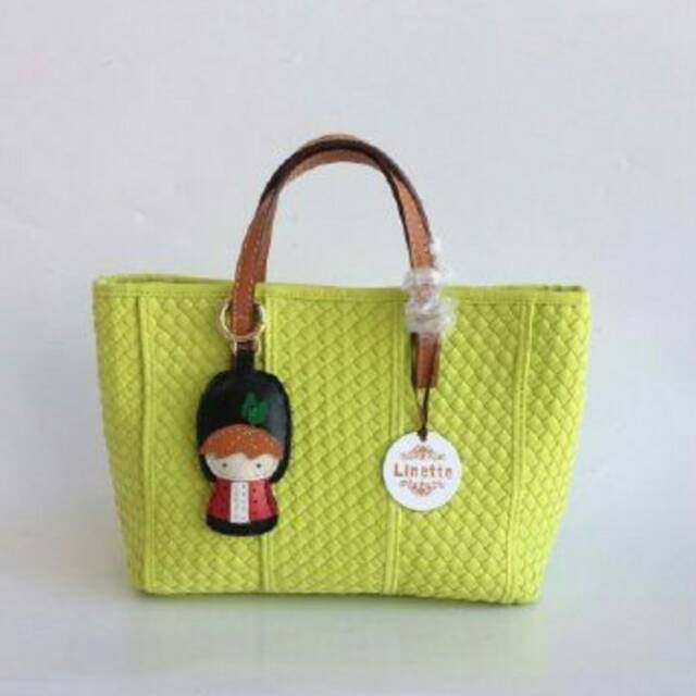 Linette claire/ tas selempang anyam/ tote bag wanita
