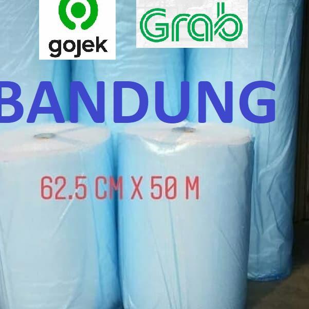 

MALL Bubble Wrap Uk 62.5 x 50M Plastik bubblewrap Gelembung Setengah roll buble warp bandung